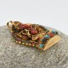Dancing Ganesha Silver Ghau Pendant
