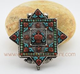 Kalash Silver Ghau Pendant