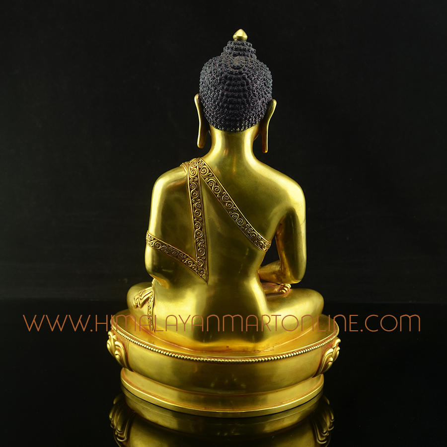 Amitabha Buddha Opame Copper Statue