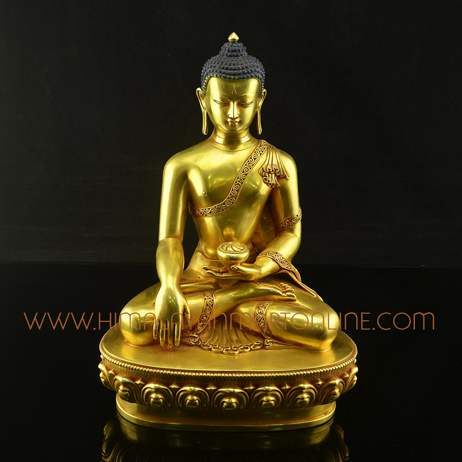Shakyamuni Buddha Tomba Copper Statue