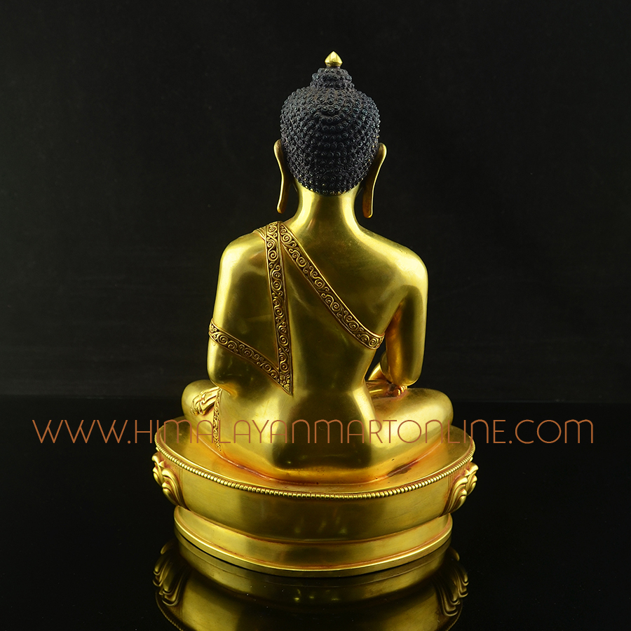 Shakyamuni Buddha Tomba Copper Statue