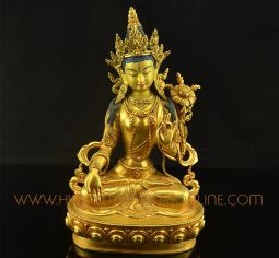 White Tara Dolkar Copper Statue