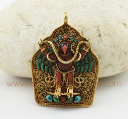 Garuda Silver Pendant