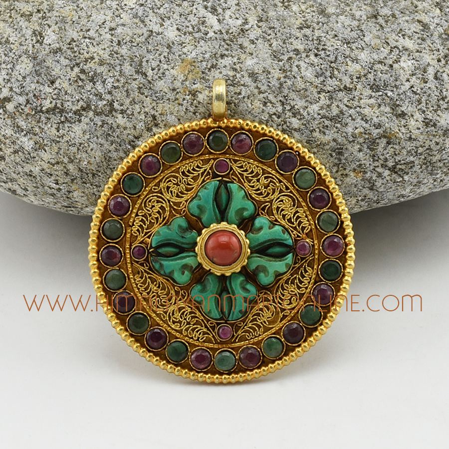 Vishwa Vajra Silver Pendant