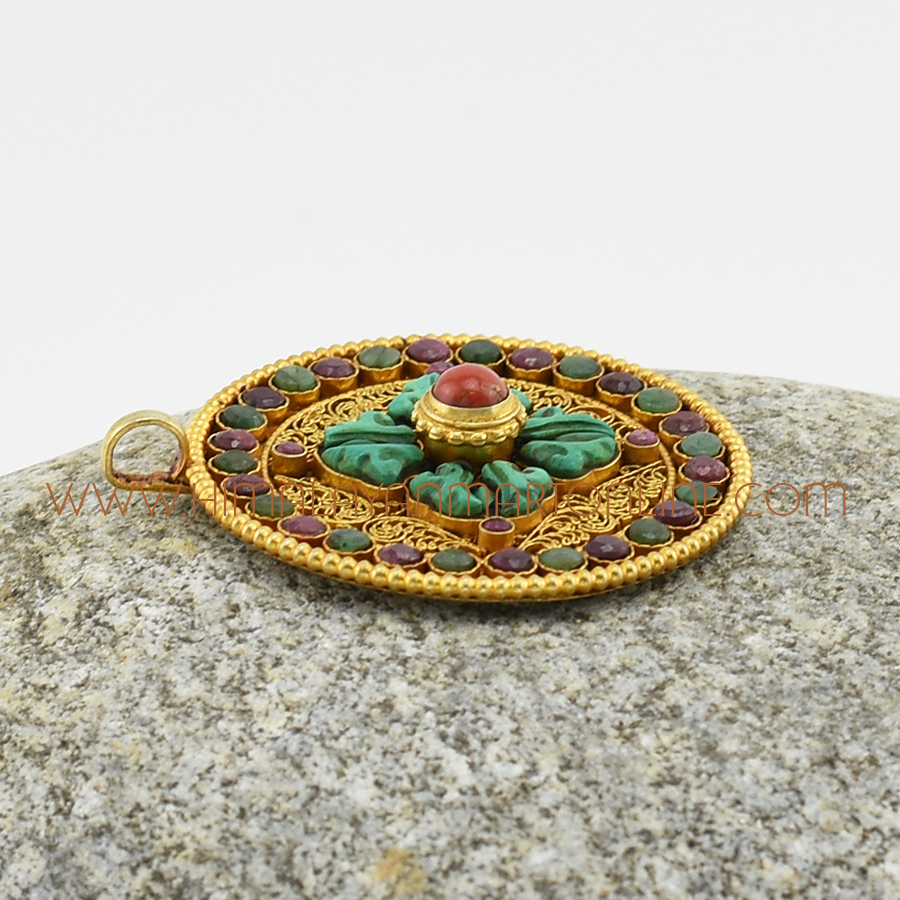 Vishwa Vajra Silver Pendant