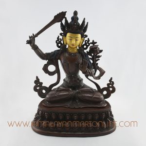 Manjushri Jampelyang Copper Statue