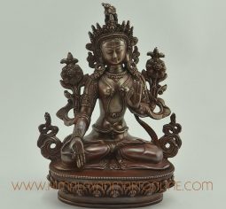 White Tara Dolkar Statue