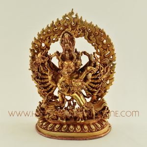 Yamantaka Copper Statue