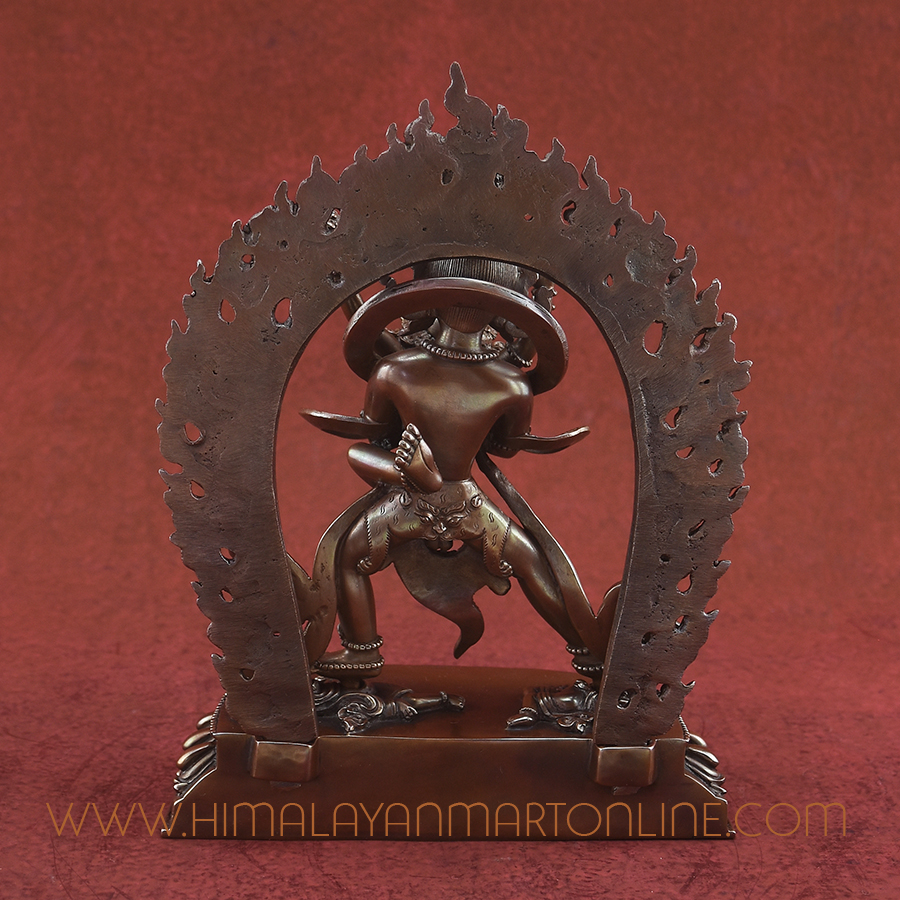 Chakrasamvara Vajravarahi Copper Statue
