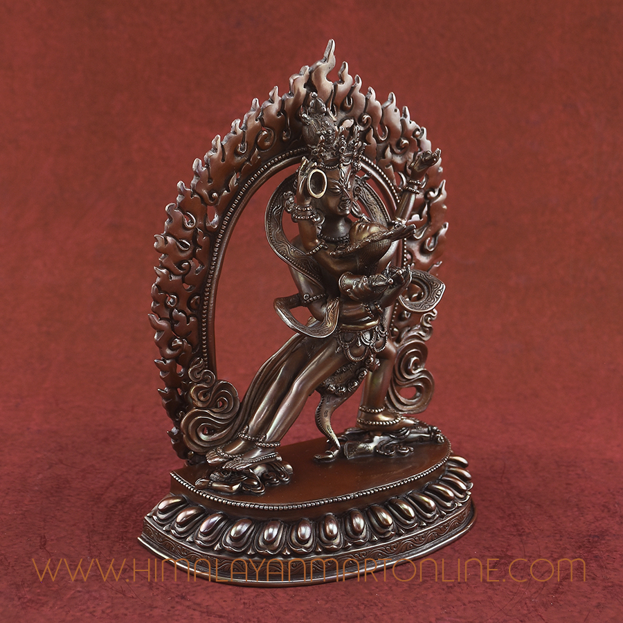 Chakrasamvara Vajravarahi Copper Statue