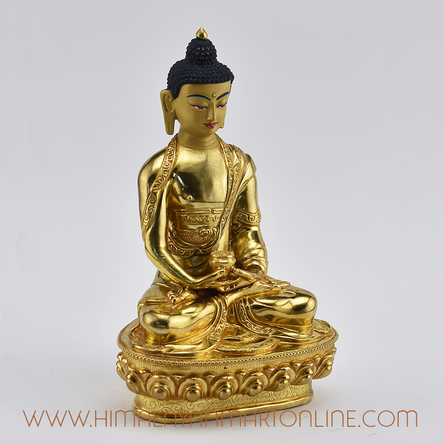 Amitabha Buddha Copper Statue
