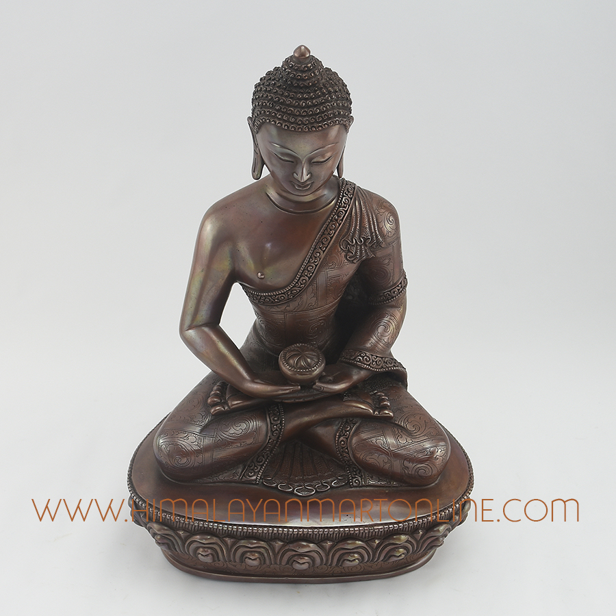 Amitabha Buddha Copper Statue