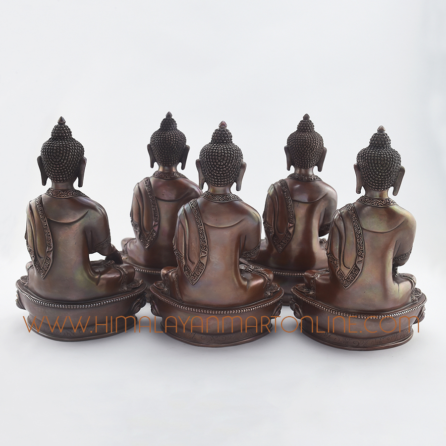 Five Dhyani Buddhas Set
