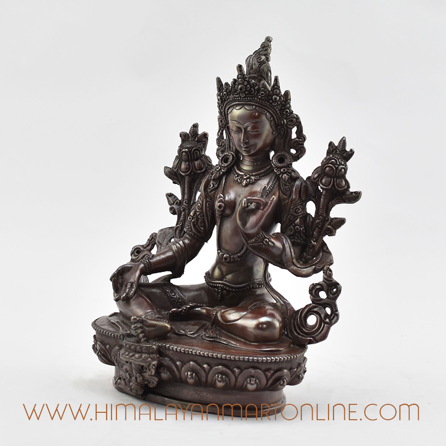Green Tara Dolma Statue