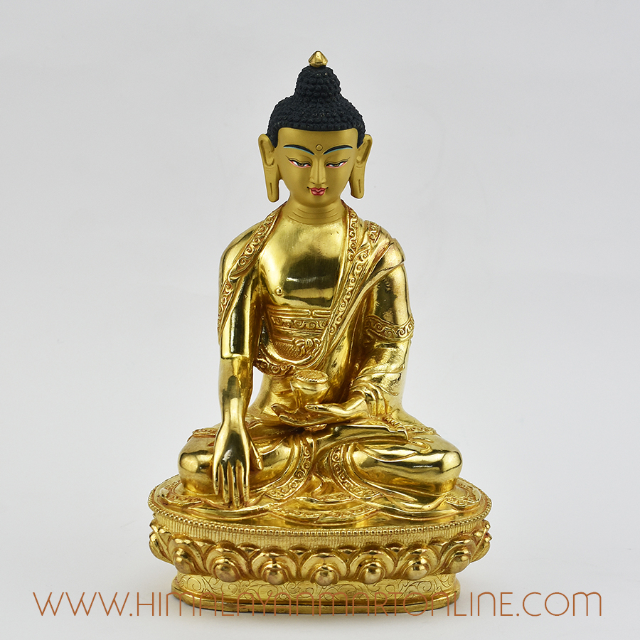 Shakyamuni Buddha Copper Statue