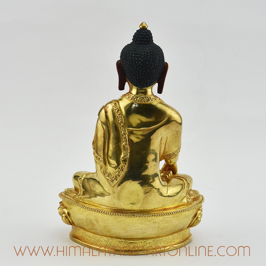 Shakyamuni Buddha Copper Statue