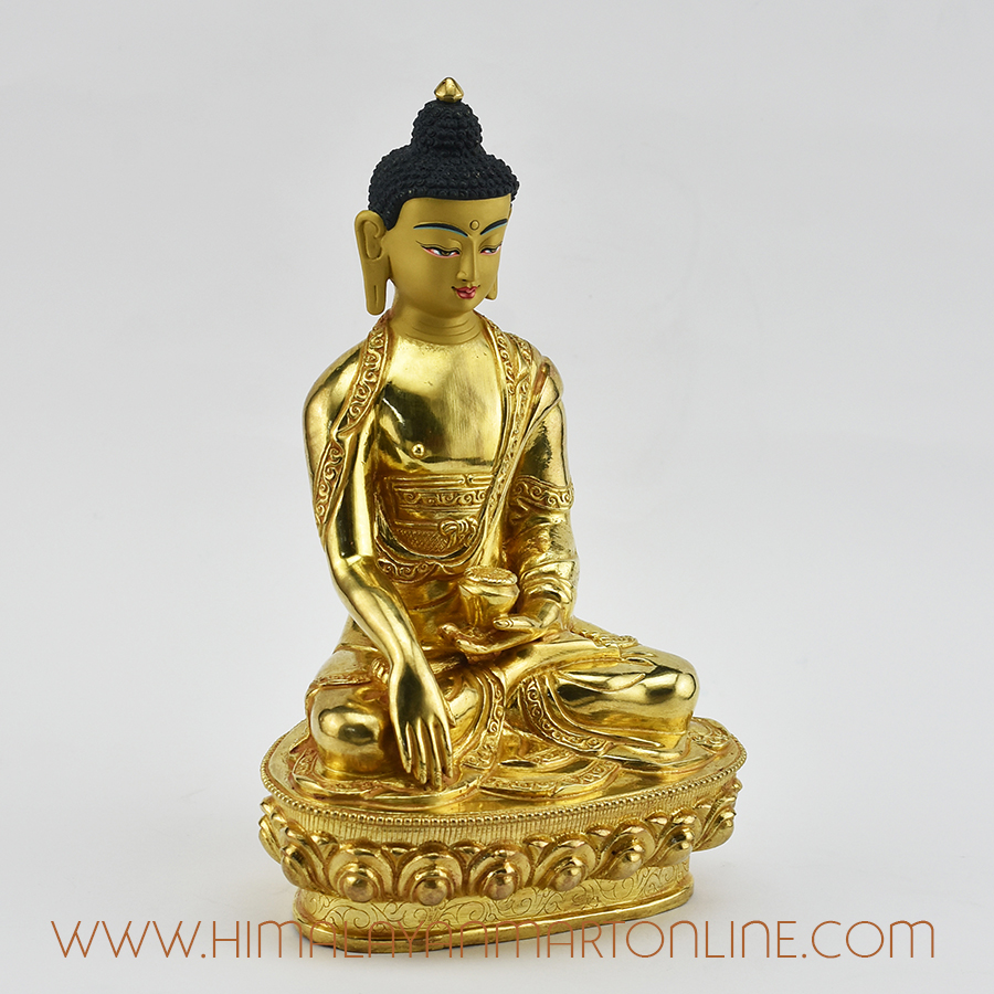 Shakyamuni Buddha Copper Statue