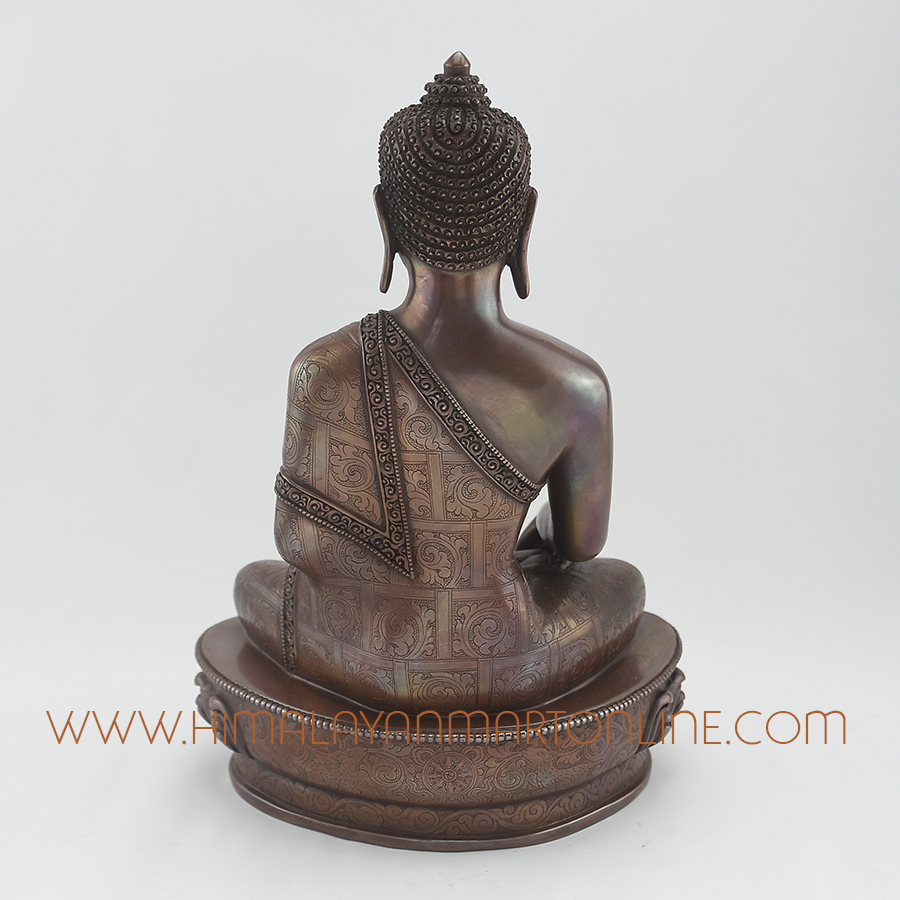 Shakyamuni Buddha Copper Statue