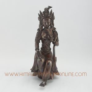 White Tara Dholkar Statue