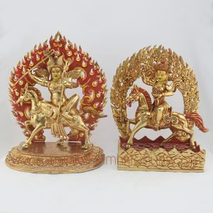 Achi Chokyi Drolma King Gesar Statues