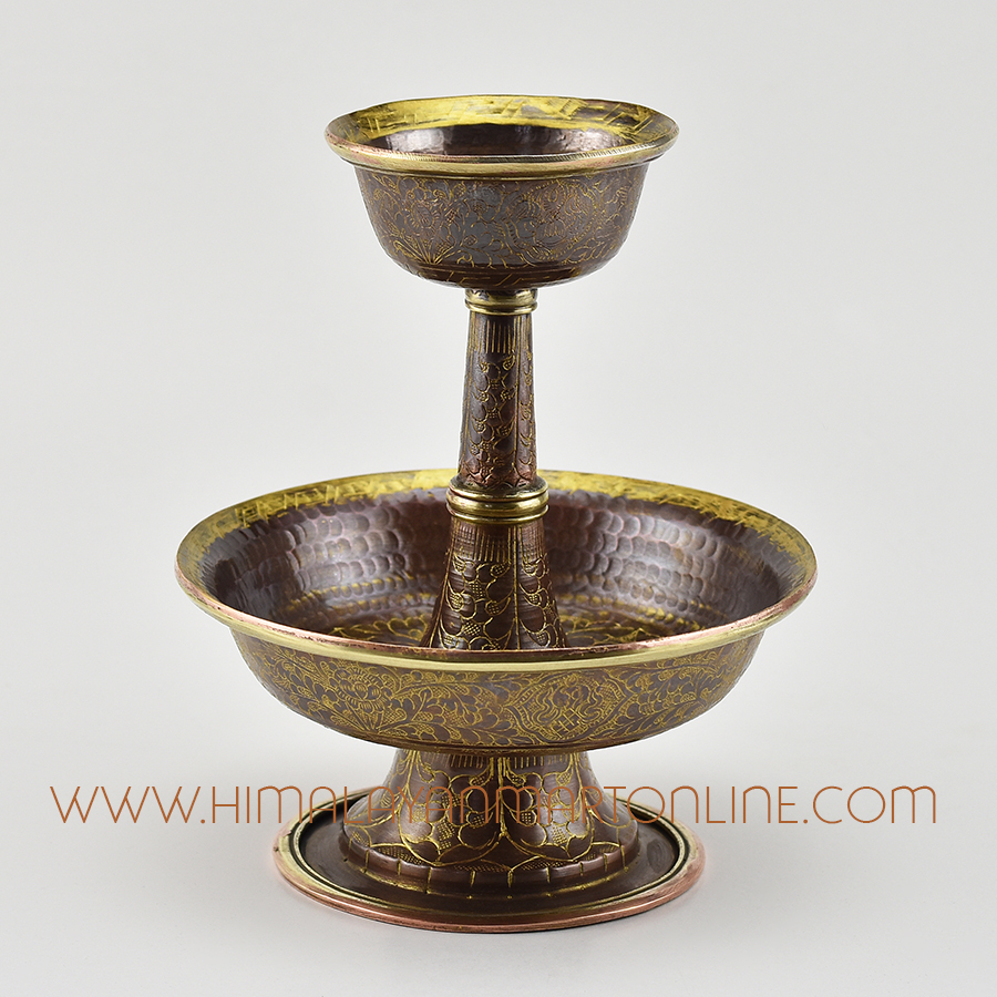 Copper Serkyem Offering Set