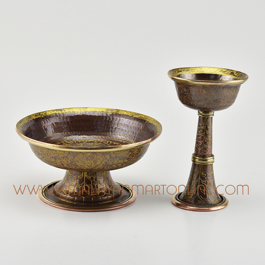Copper Serkyem Offering Set