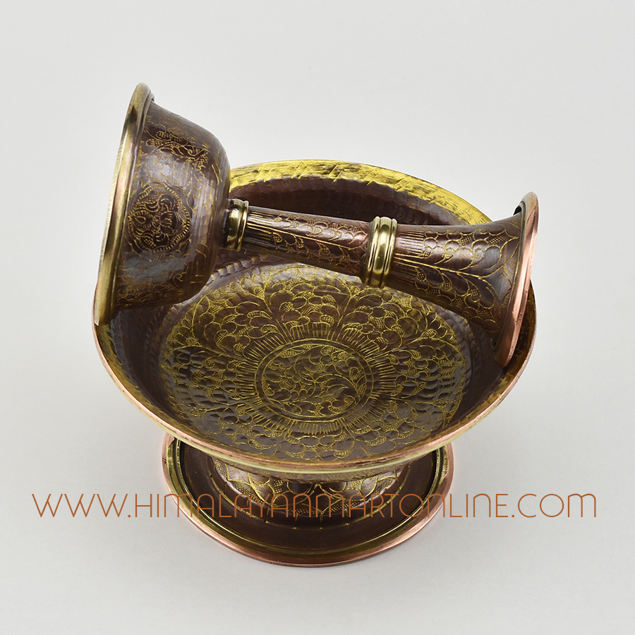 Copper Serkyem Offering Set