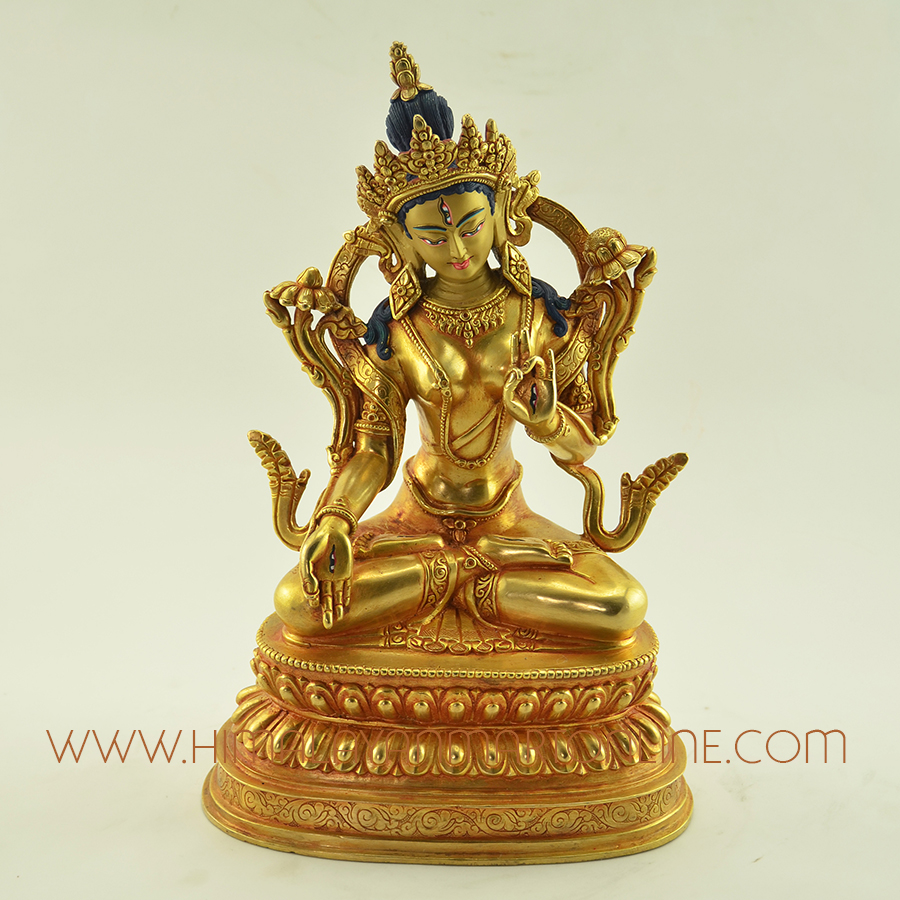Dholkar White Tara Statue