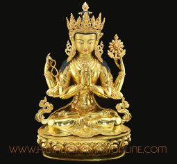 Four Armed Chenrezig Statue
