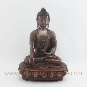 Buddha Shakyamuni Tomba Copper Statue