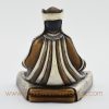 Gampopa Oxidized Copper Statue