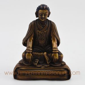 Marpa Copper Oxidized Statue