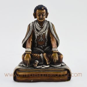 Marpa Oxidized Copper Statue