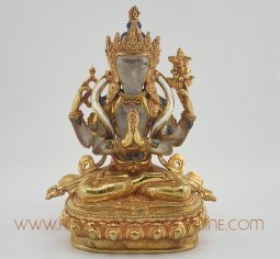 Chenrezig Avalokiteshvara Copper Statue