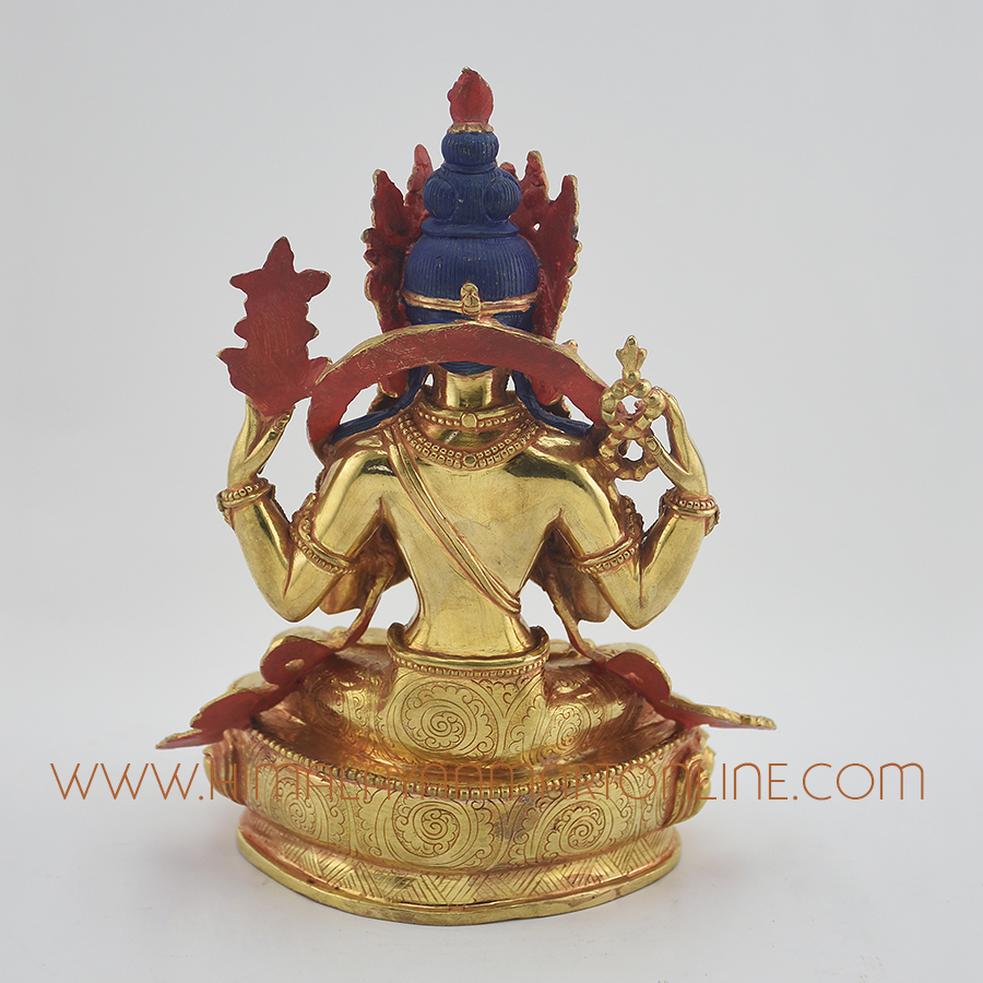 Chenrezig Avalokiteshvara Copper Statue