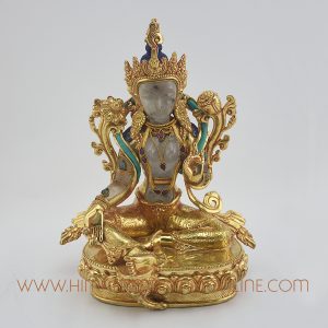 Green Tara Dholma Statue