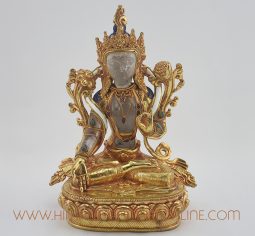 White Tara Dholkar Statue