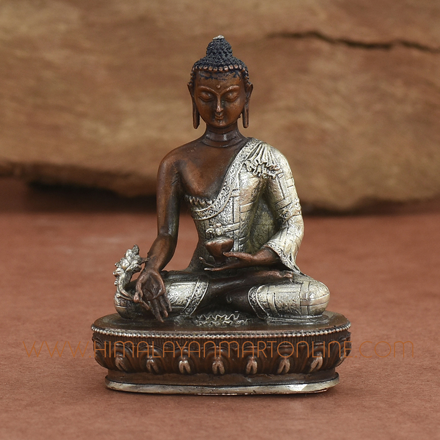 Buddha Medicine Small Statue: Medicine Buddha – The Supreme Healer