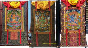 Payment for the Thangka & Silk Brocade Frames