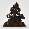 Green Tara on Lion Sculpture
