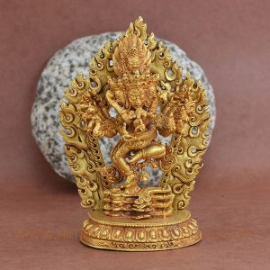 Small Hevajra Copper Statue