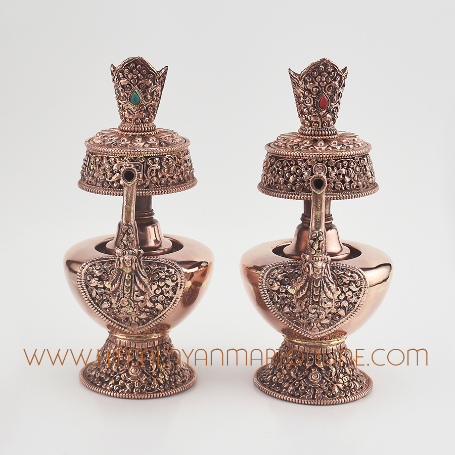 Ritual Bhumba Set: Bhumba or Ritual Vase is used for holding holy water.