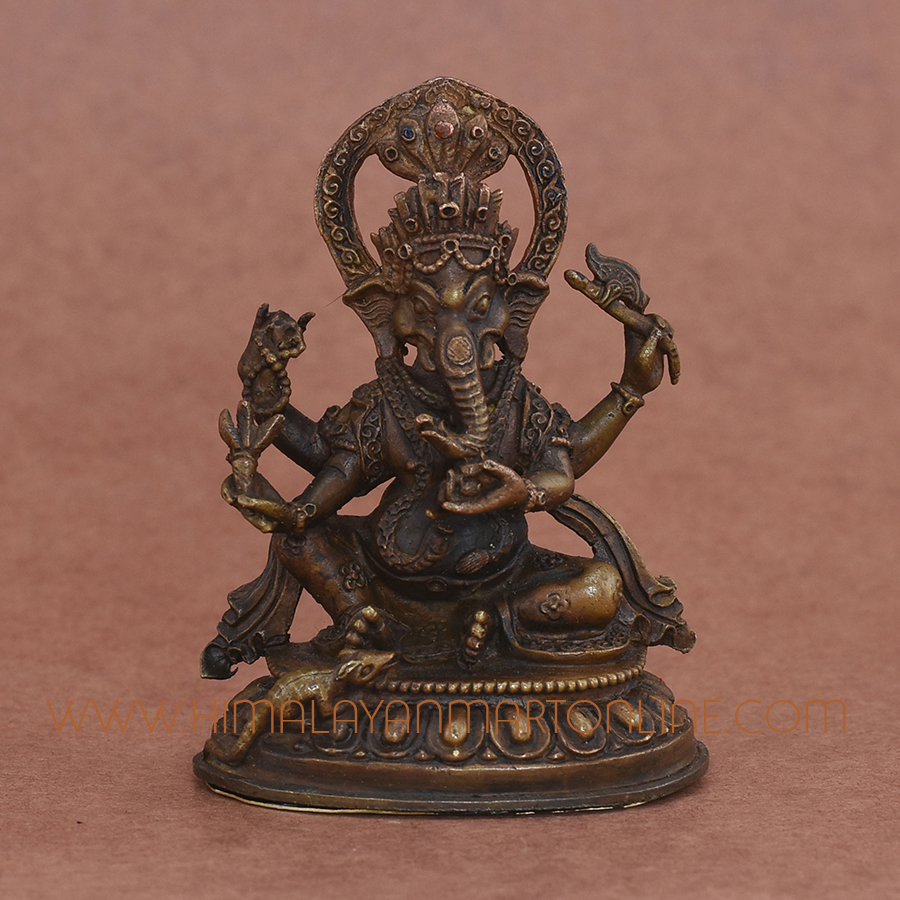 4 Armed Ganesha Statue