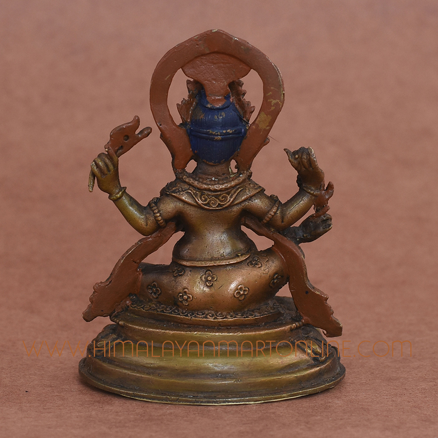 4 Armed Ganesha Statue