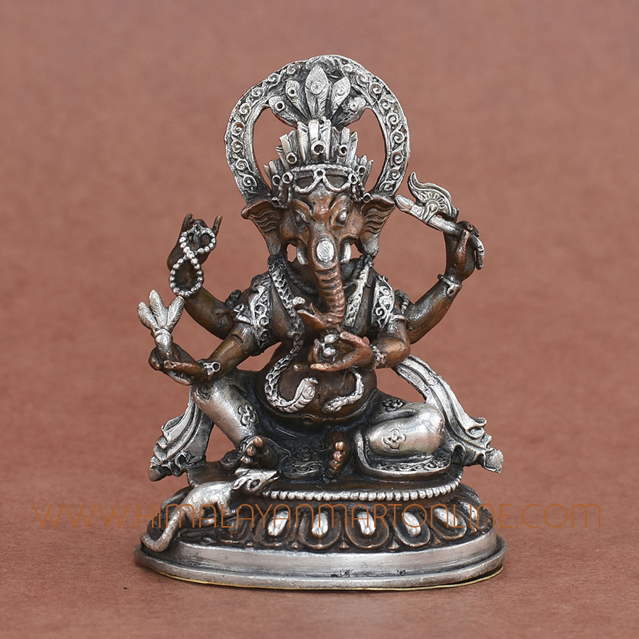 Four Armed Ganesha Statue