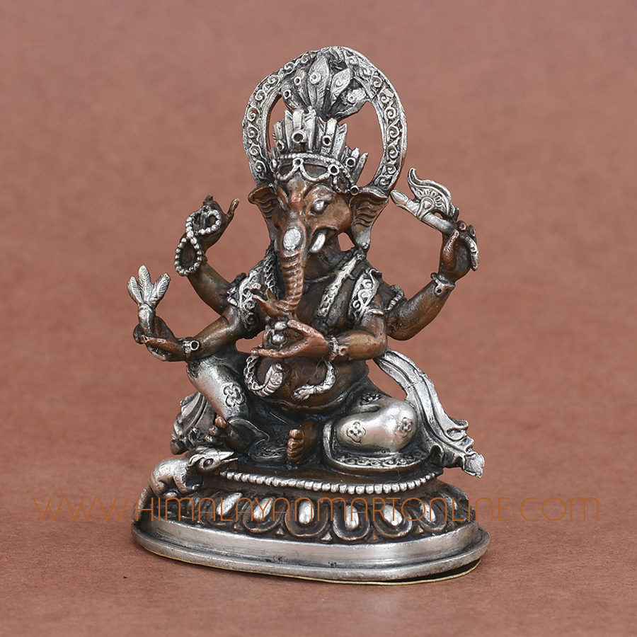 Four Armed Ganesha Statue