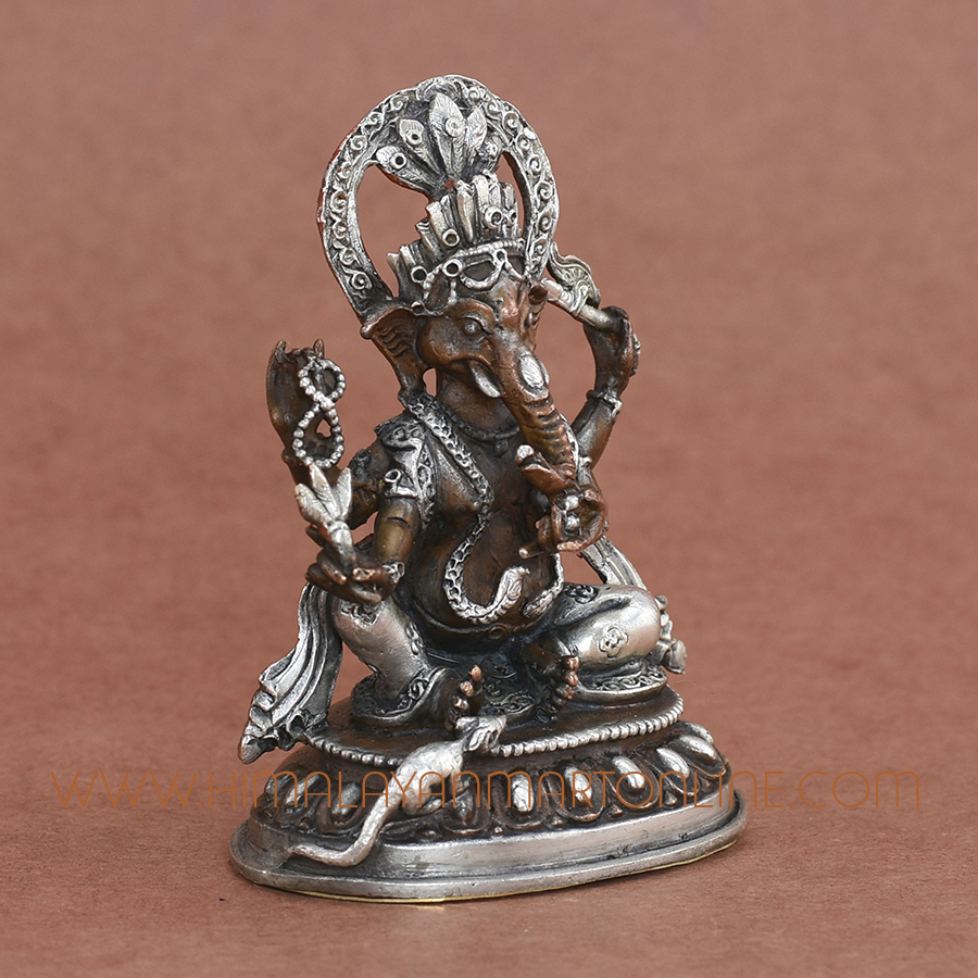Four Armed Ganesha Statue