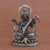 Small Saraswati Copper Statue