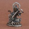 Small Saraswati Copper Statue