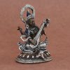 Small Saraswati Copper Statue